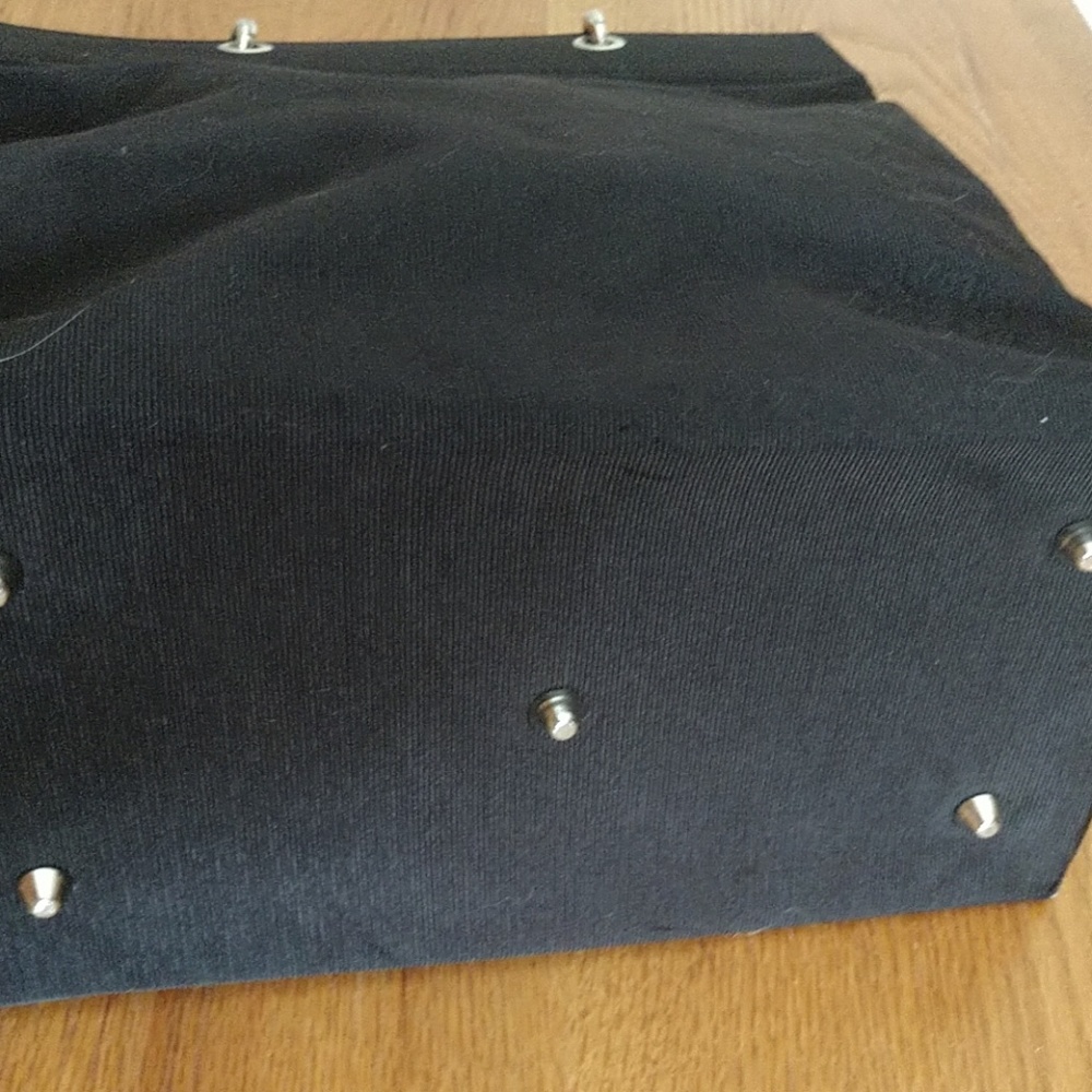 #4 durable "File" Fabric Bamboo Handled Shopper Sunny Hawaii NWOT - Picture 4 of 16